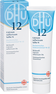 BIOCHEMIE DHU 12 Calcium sulfuricum N D 4 Salbe
